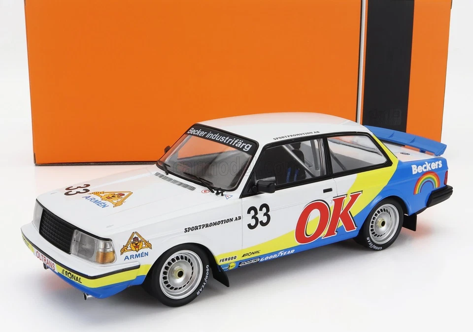 1/18 IXO-MODELS - VOLVO - 240 TURBO TEAM BECKERS N 33 ZOLDER ETCC 18RMC105B.22