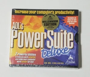 AOL's Powersuite Deluxe - Millennium Edition -- NEW! SEALED! VINTAGE COLLECTIBLE - Picture 1 of 6