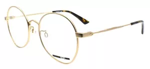 McQ Alexander McQueen MQ0290O 002 Eyeglasses Frames 52-19-145 Matte Gold - Picture 1 of 3