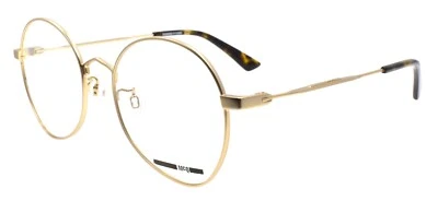McQ Alexander McQueen MQ0290O 002 Eyeglasses Frames 52-19-145 Matte Gold - Image 1 of 3
