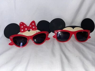 Disney Mickey & Minnie Child Shades Costume Party Sunglasses Sun-Staches UV400 - Image 1 of 4