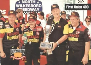 1993 Maxx Texaco Davey Allison Davey Allison/Yates/McReynolds #10 - R#1 - Foto 1 di 2