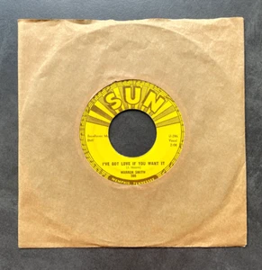 7" Warren Smith - I've Got Love If You Want It - US SUN 286 Rockabilly - Picture 1 of 1