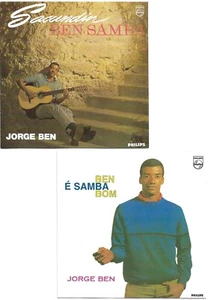 JORGE BEN - Sacundin Ben samba + Ben é samba bom (2001 re; '64 LPs) EX+/M- - Picture 1 of 11