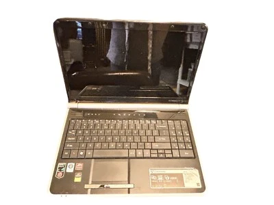 Gateway MS2274 AMD Athlon 64 X2 15,6” restos/salvamento con cables y bolsa Foto 1 de 4