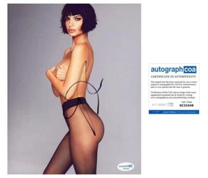 Emily Ratajkowski AUTOGRAPH Signed Supermodel Model 8x10 Photo ACOA - Picture 1 of 3
