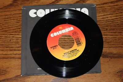 DOLLY PARTON VINYL 45 EAGLE WHEN SHE FLIES" B/W "WILDEST DREAMS" UNPLAYED - Image 1 of 2