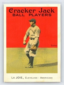 NAP LAJOIE 2004 Topps Cracker Jack Error Baseball #66 Cleveland Indians - Picture 1 of 2