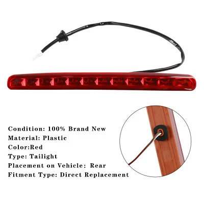 Rear High Mount Brake Stop Light Lamp For FIAT 500 CONVERTIBLE 2009-2018 AU - image 1 of 4