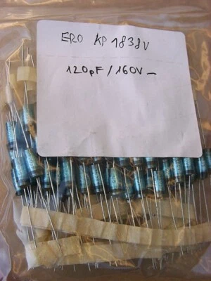 2 PIEZAS ERO KP1838v Condensador PP, 120pF 270pF 430pF 2.2nF 3.3nF 3.9nF 8.2nF 10nF Foto 1 de 4