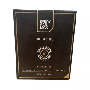 Every Man Jack Beard Butter- Hinkoki Spice - 4oz New in Box! - Picture 1 of 6