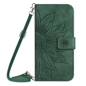 Crossbody Leather Wallet Stand Case Flip Phone Cover For Xiaomi OPPO MOTO ZTE - Picture 1 of 14