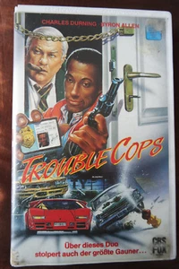 Trouble Cops - Charles Dunning / Tyron Allen - Dick Lowry CBS VHS Video xx - Imagen 1 de 2