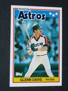 BASEBALL CARD TOPPS MINI 1988 #19 GLENN DAVIS ASTROS HOUSTON - Imagen 1 de 2