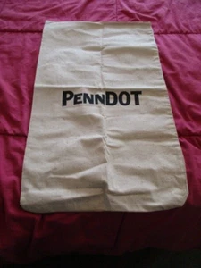 PennDOT Pennsylvania Department Transport Canvas Baumwolle Utility Bag DOT - Bild 1 von 2