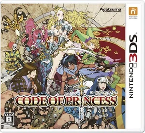 Agatsuma Entertainment Code Of Princess Nintendo 3Ds Game Software - Picture 1 of 5
