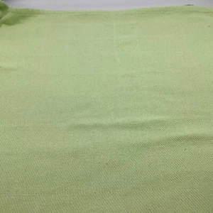 Manta verde lima clara SAHARA CLUB 76 X 88 doble Usada en excelente condición ¡100% algodón cómodo! - Imagen 1 de 6
