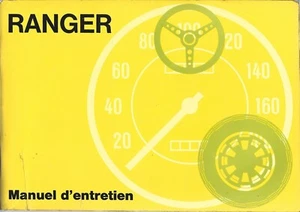 Ranger 1900 2500 2500GTS GM Manuel d'entretien - Uso e manutenzione  circa 1971 - Foto 1 di 2