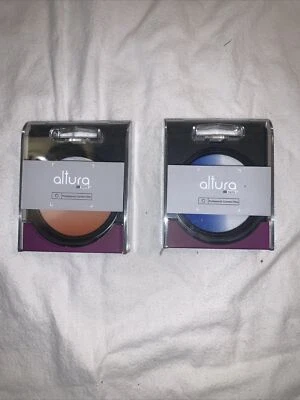 Set of 2 Altura Photo Professional Camera Filter 58mm - Gradual Orange and Blue - Image 1 of 4