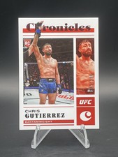 2023 UFC Chronicles Chris Gutierrez Rookie Card /199