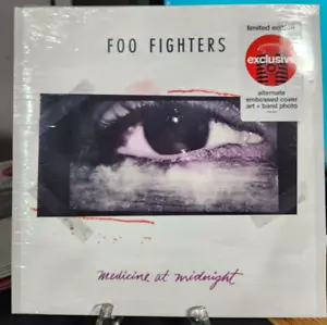 Foo Fighters Medicine At Midnight Embossed Cover Photo Sealed Limited Vinyl - Picture 1 of 10