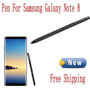 Black Stylus S Pen For Samsung Galaxy Note 8 AT&T T-Mobile Sprint Touch New - Picture 1 of 8