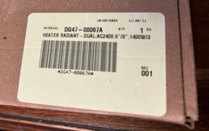 DG47-00067A OEM Samsung Range Dual Radiant Element - Picture 1 of 1