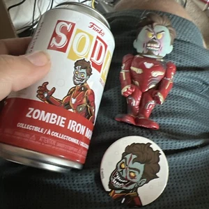 Zombie Iron Man Funko Soda Common - Picture 1 of 2