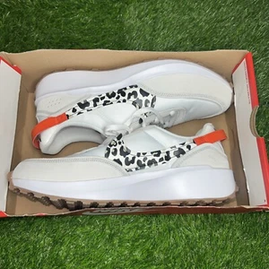 NIKE Women Waffle Debut White Seal Orange DZ5201 100 - Sz 12(Men 10.5) NoLid - Picture 1 of 8