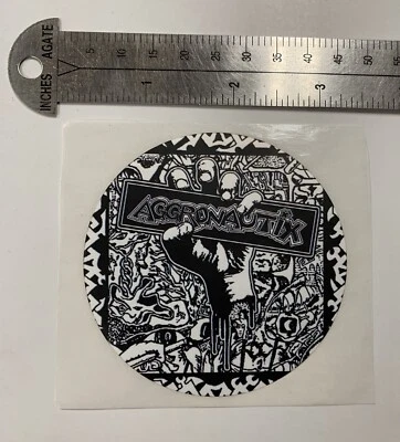 Aggronautix Throbblehead Company  Sticker - Image 1 of 2