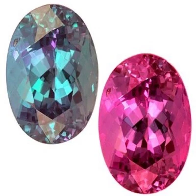 认证特大号亚历山大石钻石芭蕾舞女演员戒指 实验尺寸 6 — 第 1/4 张图片