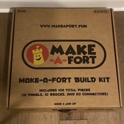 Make-A-Fort Explorer Kit Building Kit  New In Box Unused Fort Build - Image 1 of 4