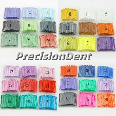 1040 Pcs Dental Orthodontic Elastics Braces Rubber Bands Ligature Ties Ligaduras - Image 1 of 4