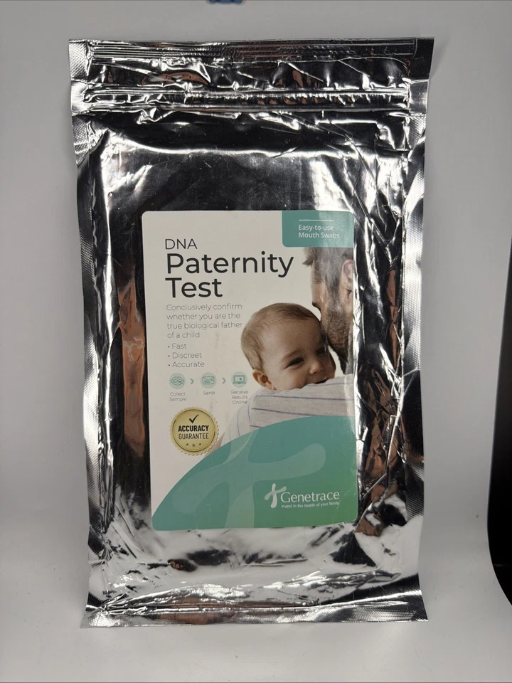 DNA Paternity Test Kit Lab Fees Shipping Included At Home  Kit MSRP $69 SEALED - Image 1 of 2