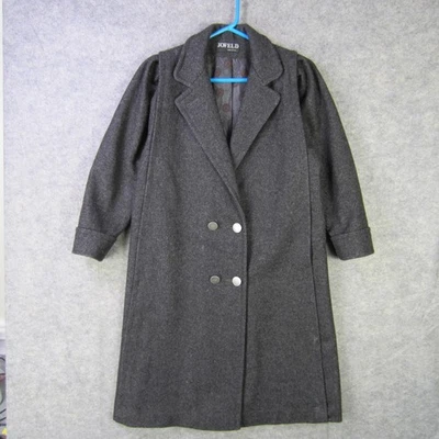 Vintage Jofeld Coat Womens Medium Wool Blend Double Breasted Andover USA 90s - Image 1 of 4