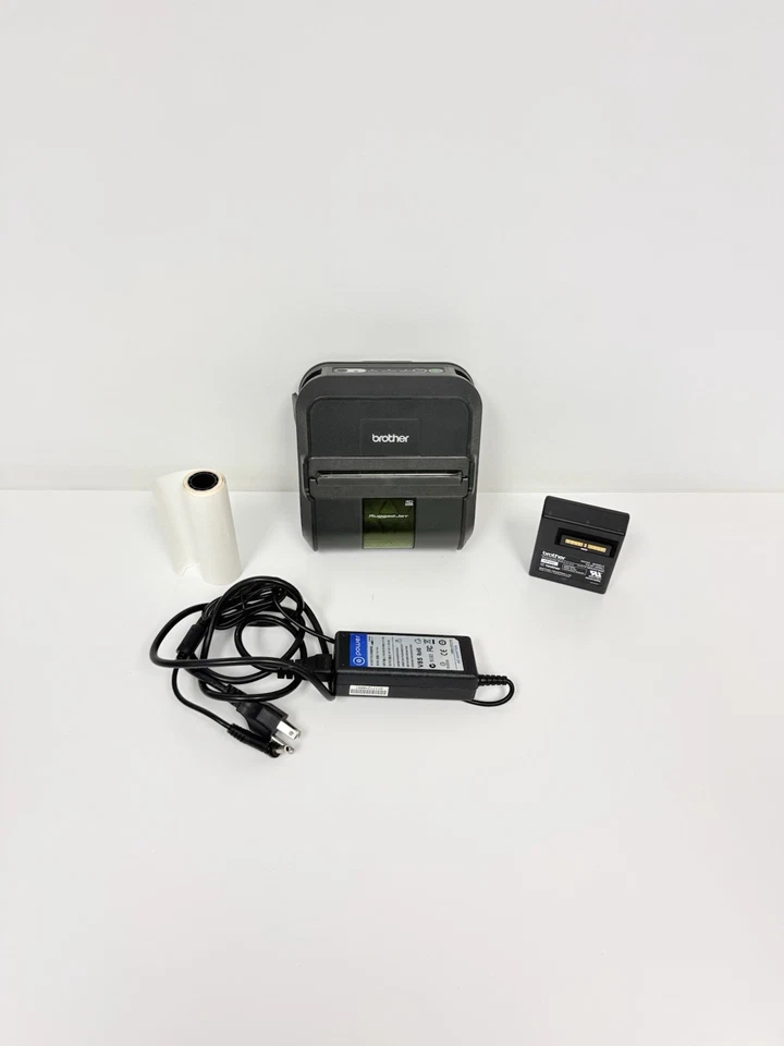 Brother Rugged Jet RJ-4030Ai Mobile Label Printer USB Bluetooth With Battery - Image 1 of 4