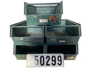 5 Stück Schäfer Lager-Fix 2 Metall Sichtlagerkiste Sichtlagerbox 50299 - Bild 1 von 6