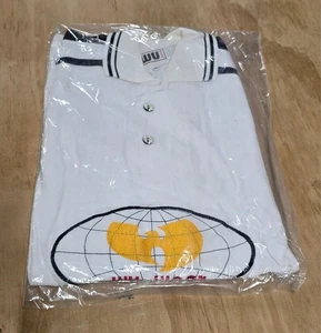 Vintage Wu Wear Langarm Polokragen super gepflegt Gr. XL neu versiegelt im Beutel - Bild 1 von 3