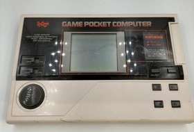 EPOCH Game Pocket Computer Handheld Console Used LCD Screen Dark