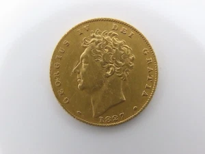 1827 Half Sovereign - Picture 1 of 2
