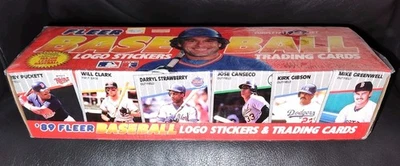 Juego completo de béisbol Fleer 1989 sellado de fábrica Foto 1 de 2