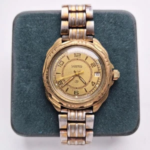 Vintage Vostok 2414A Amphibia Soviet wrists watch man Russian / CLASSIC DIAL - Picture 1 of 8