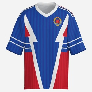 Yugoslavia -  football shirt Retro jersey, 1990 home replica soccer - Picture 1 of 7