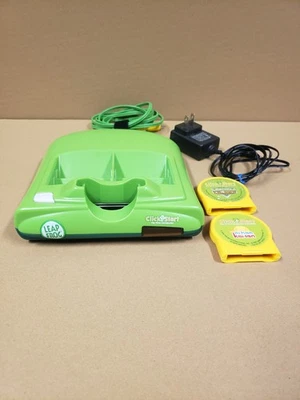 Leap Frog Click Start My First Computer Console and TWO (2) Games & Power Supply - Image 1 of 4