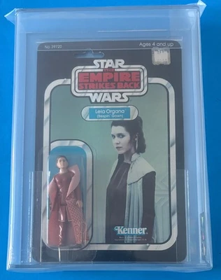 STAR WARS 1980 KENNER PRINCESA LEIA ORGANA 32 ESPALDA B AFA 80 Foto 1 de 4