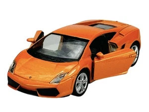 WELLY LAMBORGHINI GALLARDO LP560-4 ORANGE 1:34 DIE CAST METAL MODEL NEW IN BOX - Picture 1 of 6