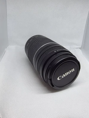 Canon EF 75-300mm f/4-5.6 III Telephoto Zoom Lens, Excellent Condition - Image 1 of 4