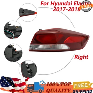 For Hyundai Elantra 2017-2018 Tail Light Right Passenger Outer Rear Brake Lamp - Picture 1 of 3