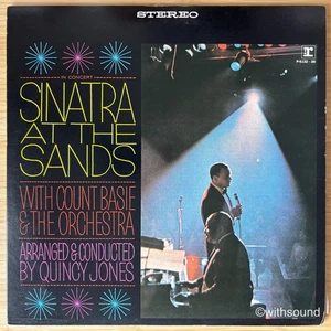 FRANK SINATRA Sinatra Live At The Sands JAPAN DOUBLE LP 1974 REPRISE P-5132-3R - Picture 1 of 15