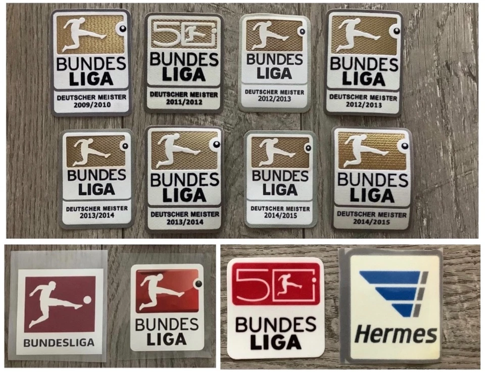Bundesliga + Hermes Patch Badge Dortmund Leverkusen Schalke  - Image 1 of 1